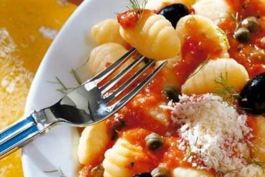 Рецепт ньокки с кремом из паприки и фенхеля