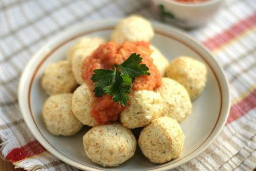 Рецепт ньокки с соусом из запеченного перца