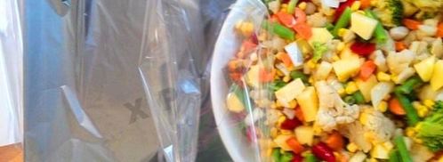 овощи в рукаве в духовке гарнир праздничный. Шаг 12