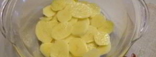 баклажаны с фаршем и картошкой. Шаг 2