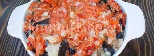 баклажаны с фаршем по-турецки. Шаг 6