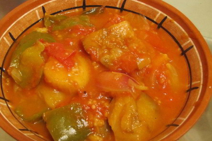 Рецепт баклажаны с помидорами