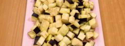 баклажаны, тушенные с оливками и помидорами. Шаг 2