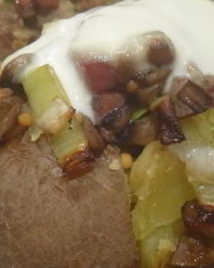 Фаршированный картофель