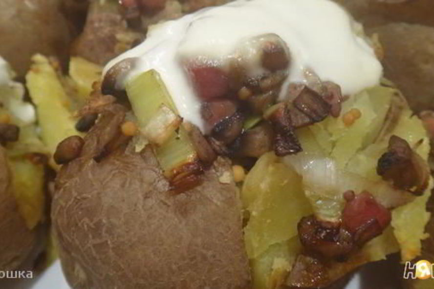 Рецепт фаршированный картофель