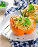 Фаршированный перец с кускусом