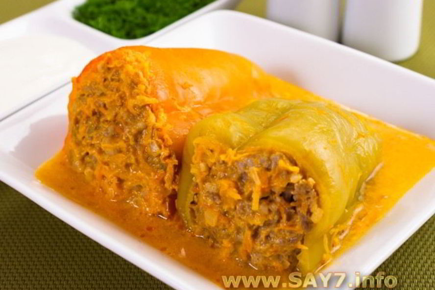 Рецепт фаршированный перец
