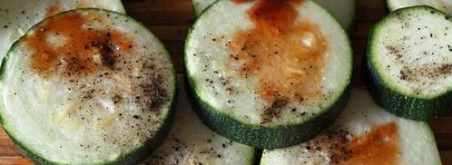 кабачки на шпажках. Шаг 2