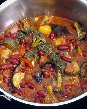 Кабачки с фасолью