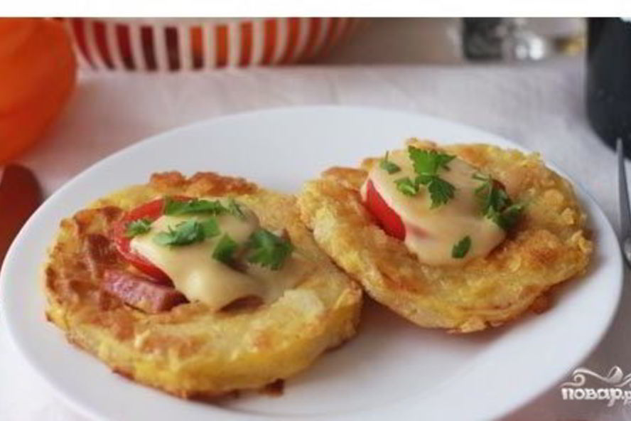 Рецепт кабачки с колбасой