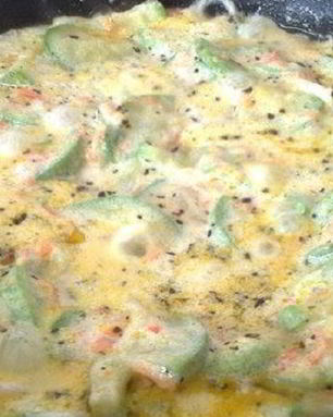 Кабачки со сметаной