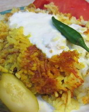 Карри Бириани — запеченный карри с рисом и вкуснейшей корочкой