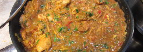 карри бириани — запеченный карри с рисом и вкуснейшей корочкой. Шаг 12