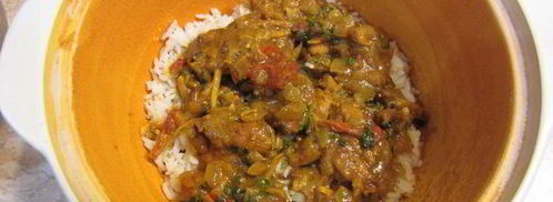 карри бириани — запеченный карри с рисом и вкуснейшей корочкой. Шаг 19