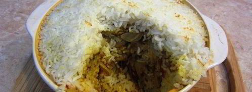 карри бириани — запеченный карри с рисом и вкуснейшей корочкой. Шаг 29