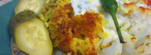 карри бириани — запеченный карри с рисом и вкуснейшей корочкой. Шаг 30