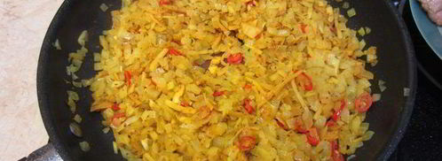 карри бириани — запеченный карри с рисом и вкуснейшей корочкой. Шаг 8