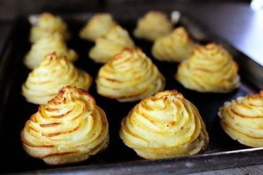 Рецепт картофель герцогиня, запеченный в духовке