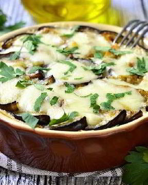 Картофель тушеный с грибами