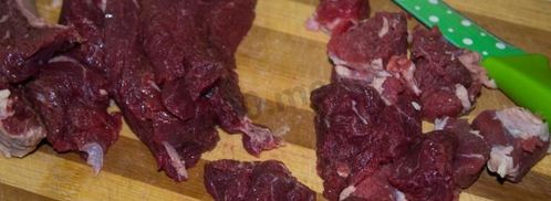 картошка тушеная с говядиной в мультиварке. Шаг 5