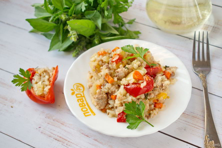 Рецепт ленивый фаршированный перец