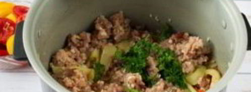 ленивый фаршированный перец. Шаг 5