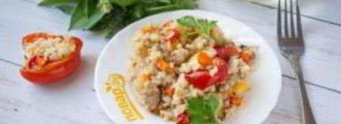 ленивый фаршированный перец. Шаг 6