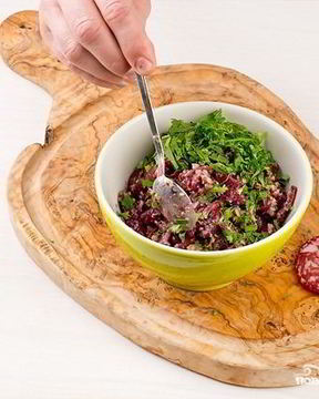 Лобио из консервированной красной фасоли