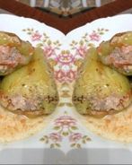 Перец фаршированный в томатном соке