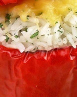 Перцы, запеченные с рисом