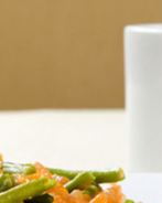 Помидоры и фасоль с пряностями