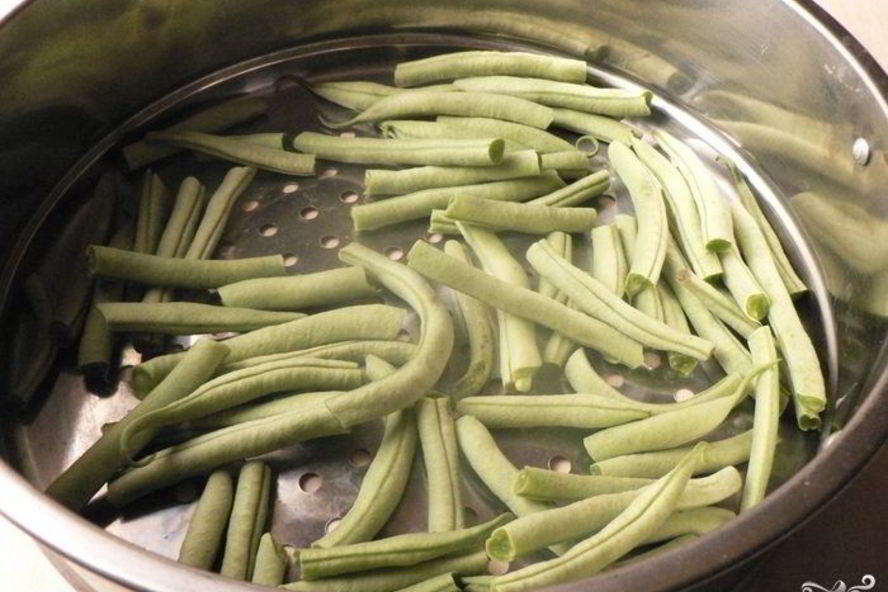 Рецепт стручковая фасоль на пару