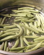 Стручковая фасоль на пару