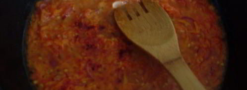 стручковая фасоль с перцами. Шаг 5