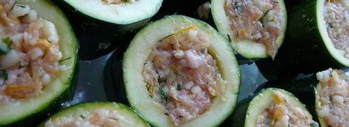цукини фаршированные в сметанно-сырном соусе. Шаг 5