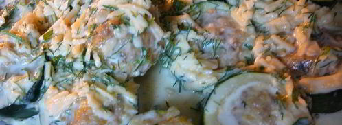 цукини фаршированные в сметанно-сырном соусе. Шаг 7