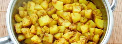 тушеная картошка по-бомбейски. Шаг 10