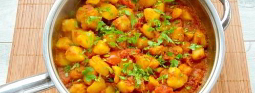 тушеная картошка по-бомбейски. Шаг 13