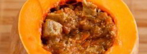 тыква, фаршированная мясом. Шаг 5