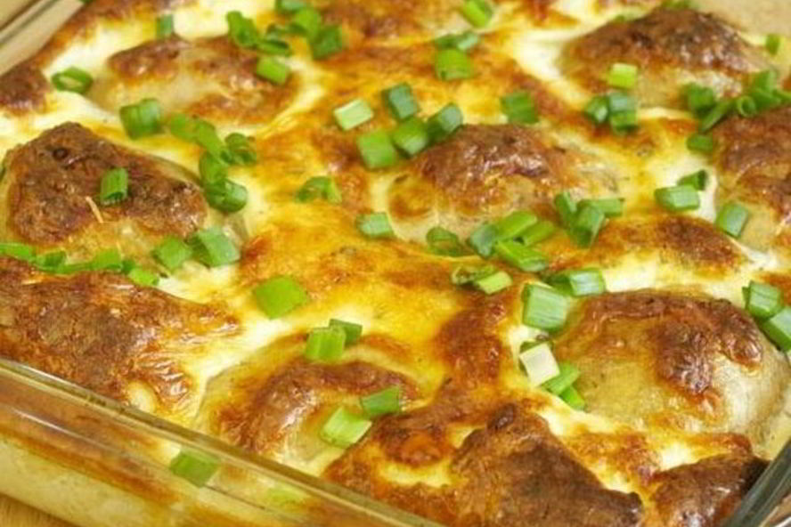 Рецепт запеченный картофель по-савойски