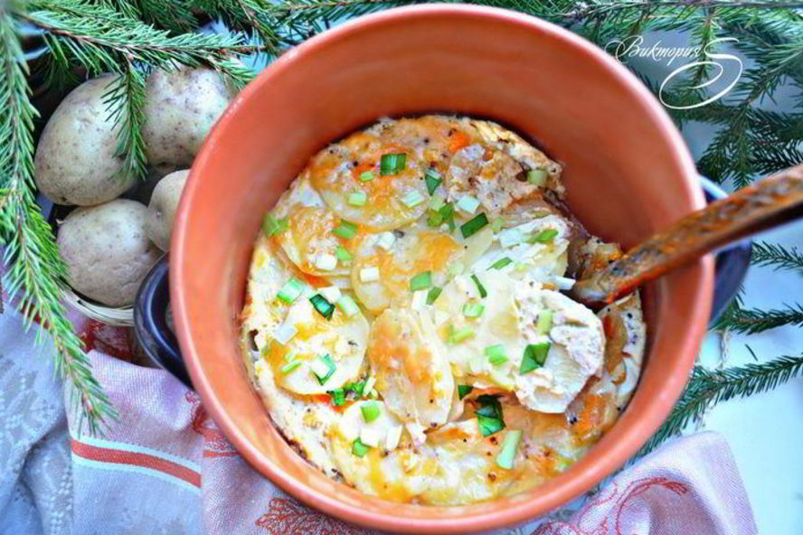 Рецепт запеченный картофель