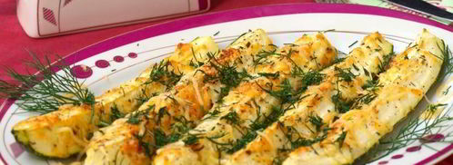 запеченные кабачки с сыром. Шаг 5