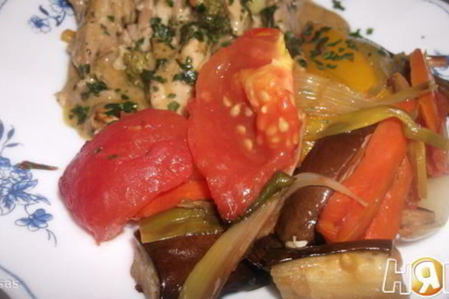 Рецепт запеченные в духовке овощи