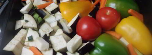 запеченные в духовке овощи. Шаг 4