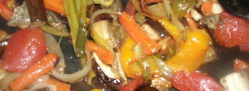 запеченные в духовке овощи. Шаг 8