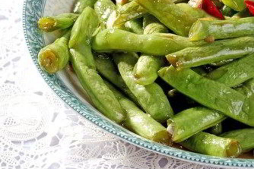 Рецепт зеленая фасоль в пряном арахисовом соусе