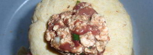 баоцзы с печенью и творогом. Шаг 4