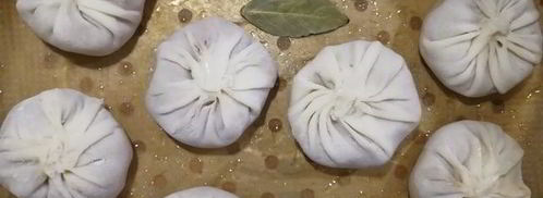 гедза с паштетом из тунца и куриной печенью. Шаг 12