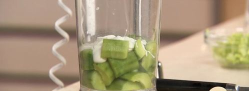 говяжья печенка с гречотто и соусом из огурца. Шаг 2