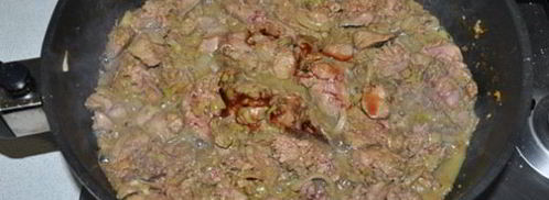 куриная печень карри. Шаг 5